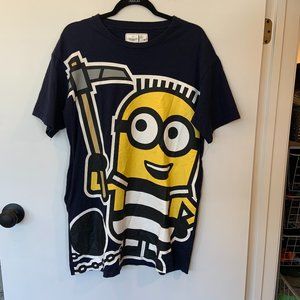 :Chocoolate x Despicable Me 3 Minions Collab Graphic Tshirt Dress Size XS